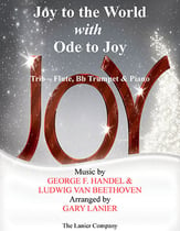 Joy to the World with Ode to Joy (Trio - Flute, Bb Trumpet with Piano) P.O.D. cover